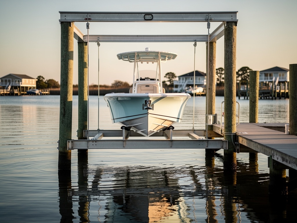 Boat Lifts in coastal North Carolina